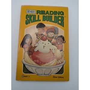 Vtg‎ Reader's Digest Skill Builder Part 3 Silver Edition Reading Workbook 1977